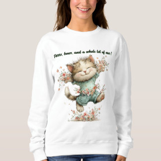 Happy The Cat  Sweatshirt