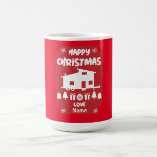 Happy Tiny House Christmas Verwandlungstasse