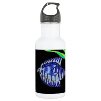 Happy to be Blue Edelstahlflasche