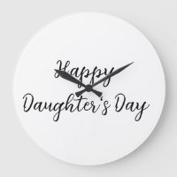 Happy Töchter Tag si.ple minimaler Name Text t