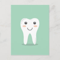 Happy Tooth Cartoon Zahnarzt bürstet Zahnbürste