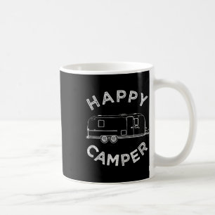 Happy Trailer Camper , Retro Camping Caravan T-Shi Kaffeetasse