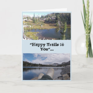 Happy Trails Father's Day Card Karte