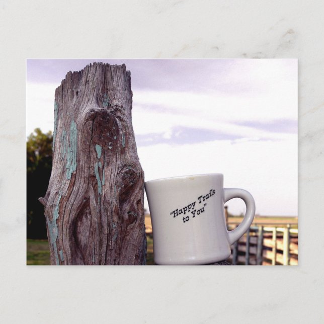 Happy Trails Postcard Postkarte (Vorderseite)