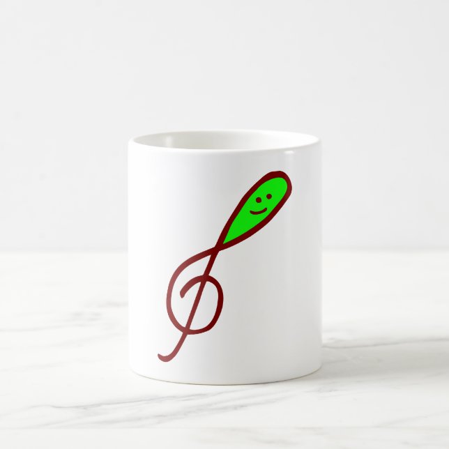 Happy Treble Clef Tasse (Mittel)
