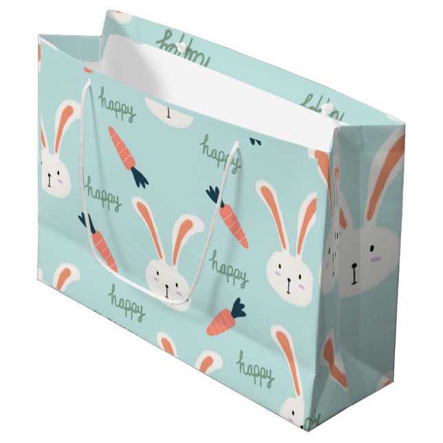 Happy Tree Friends Bunny Happy Little Bunny Bunny Große Geschenktüte (Vorderseite Schrägansicht)