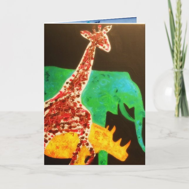 Happy Trio Karte (Vorderseite)