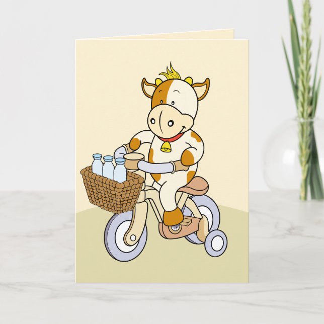 Happy Trip Grußkarte Dankeskarte (Vorderseite)