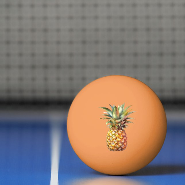 Happy Tropical Pineaple Tischtennisball (Netto)