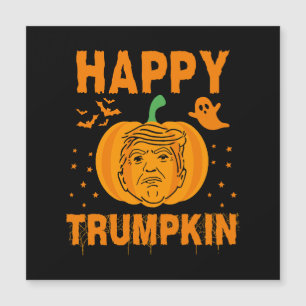 Happy Trumpkin macht Halloween wieder groß Magnetkarte