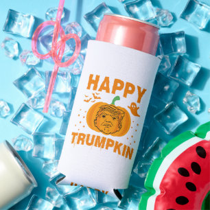 Happy Trumpkin macht Halloween wieder groß Selters Dosenkühler