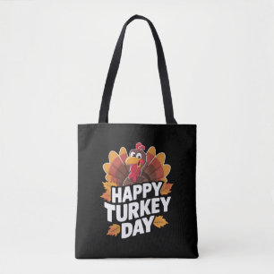 Happy Turkey Day Erntedank Day Holiday Geschenk Tasche