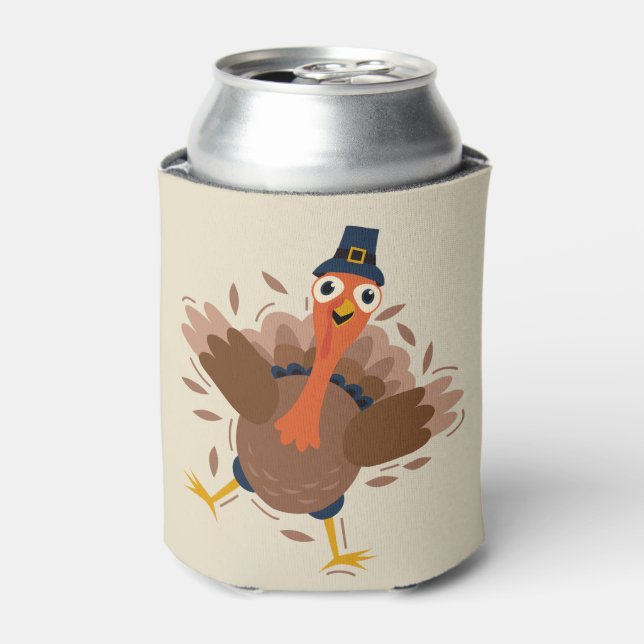 Happy Turkey Dosenkühler (Kanne Vorderseite)