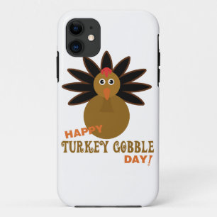 Happy Turkey Gobble Day Erntedank iPhone 11 Hülle
