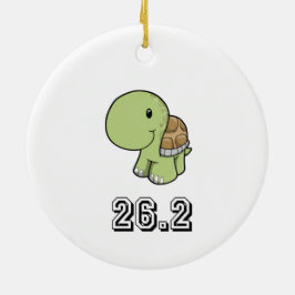 Happy Turtle 26,2 Keramikornament