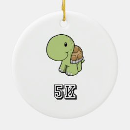 Happy Turtle 5K Keramik Ornament