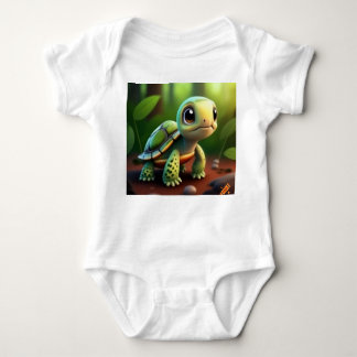 Happy Turtle Adventures Baby Strampler