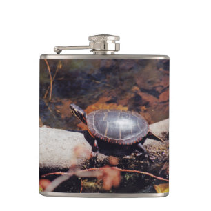 Happy Turtle Flachmann