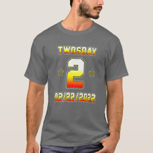 Happy Twosday 2022 Sport Dienstag, 22.02.2022 T-Shirt
