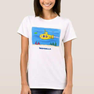 Happy U-Boot-Cartoon T-Shirt
