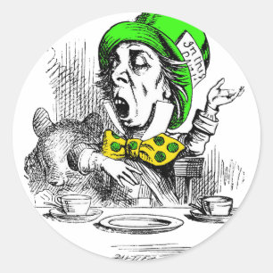 Happy UnBirthday Runder Aufkleber