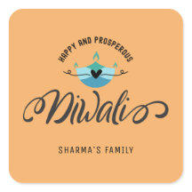 Happy und wohlhabend Diwali anpassbar