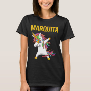 Happy Unicorn - Name Marquita T-Shirt