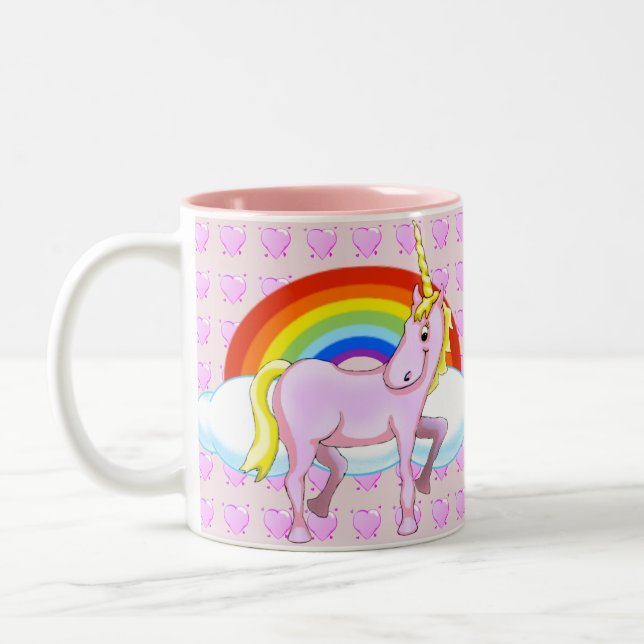 Happy Unicorn Tasse (Links)