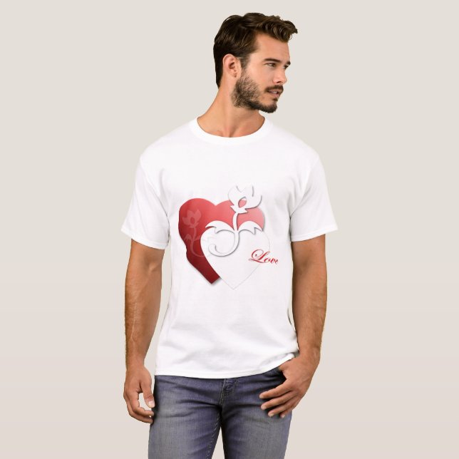 Happy VALENTINE 2018 T-Shirt (Vorne ganz)