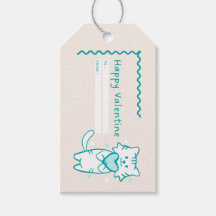 Happy Valentine Aquamarin Kitty