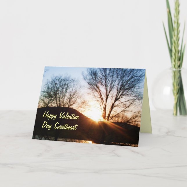 HAPPY VALENTINE DAY Card Feiertagskarte (Vorderseite)