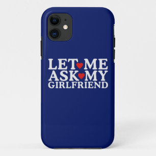 Happy Valentine Day Ließ Ich Fragte Meine Freundin Case-Mate iPhone Hülle