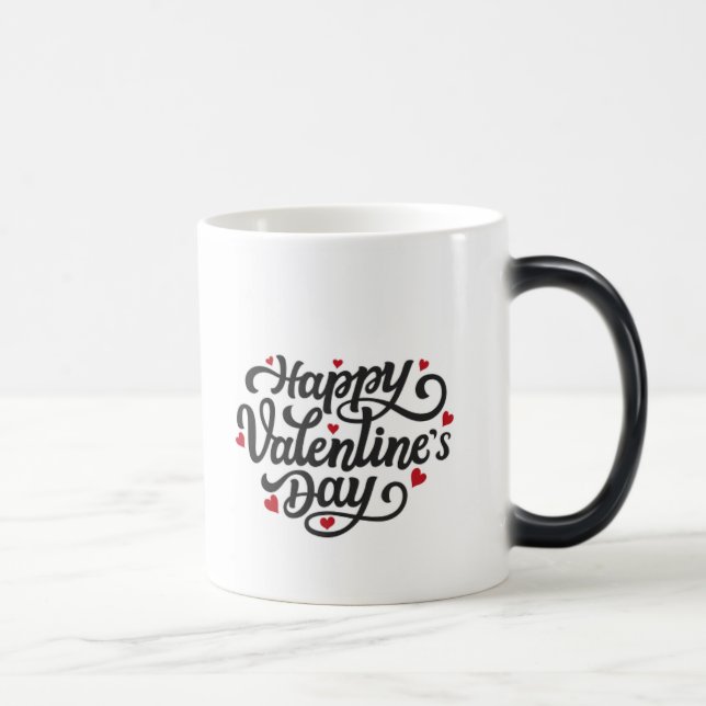 Happy Valentine Day Verwandlungstasse (Rechts)