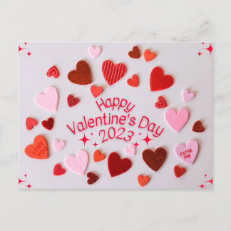 Happy Valentine Feiertagspostkarte