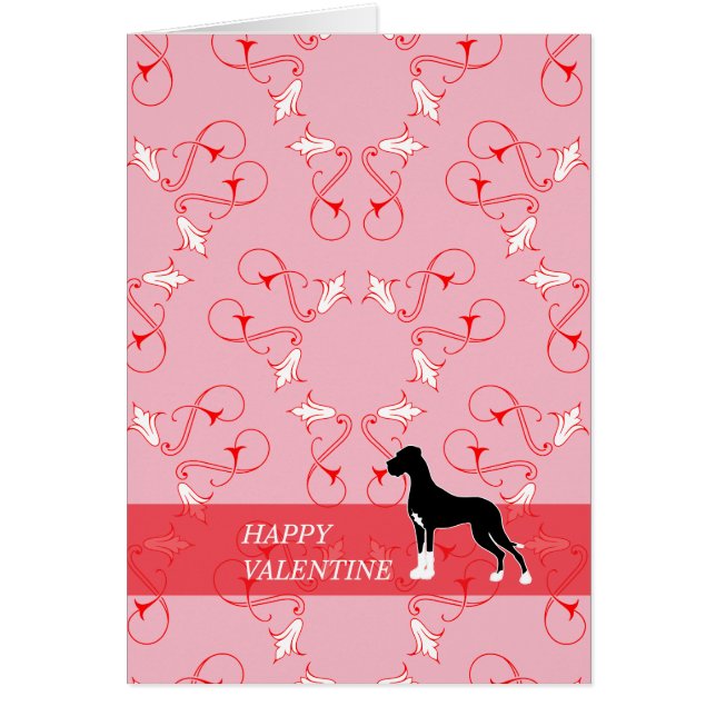 Happy Valentine Great Dane (Vorne)
