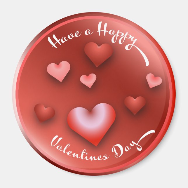 Happy Valentine Magnet (Vorne)