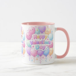 Happy Valentine’s Day Mug – Cute Love Gift Tasse