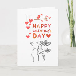 Happy Valentine’s Day – Romantic Couple Karte