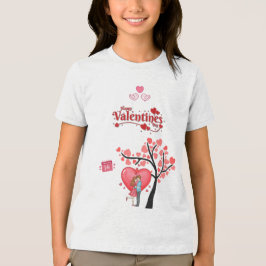 Happy Valentine’s Day – Romantic Couple Tri-Blend Shirt