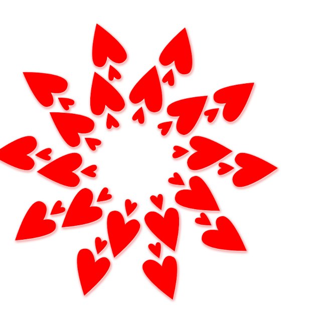 Happy Valentine’s Star Hearts Minimalist T-Shirt (Von Creator hochgeladen)