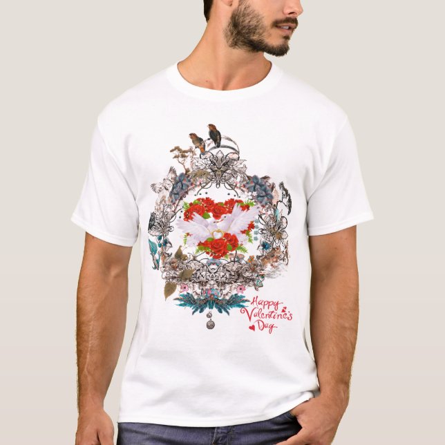 Happy valentine T-Shirt (Vorderseite)
