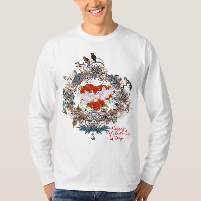 Happy valentine T-Shirt (Vorderseite)