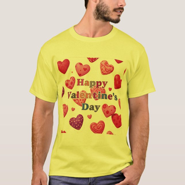 HAPPY VALENTINE T-Shirt (Vorderseite)