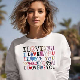 Happy ValentineDay Women Sweatshirt 