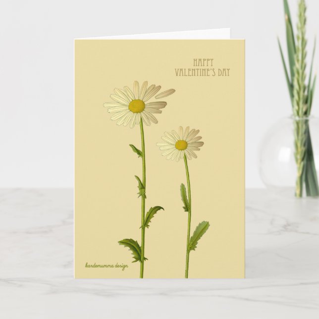 Happy Valentine's - daisis Feiertagskarte (Vorderseite)