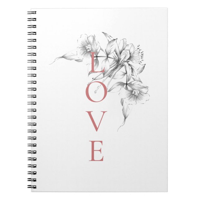 Happy Valentine's Day 2023 - Liebe ist Liebe Bilde Notizblock (Vorderseite)