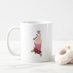 Happy Valentine's Day 2024 - Liebe Images Modern Kaffeetasse