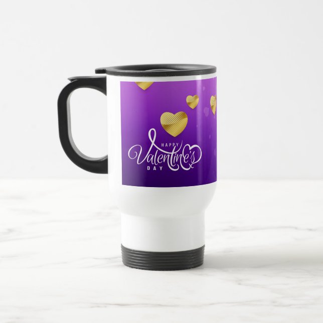 Happy Valentine's Day-23336 Reisebecher (Links)