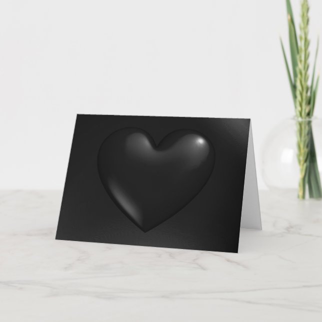 Happy Valentine's Day 3d Herz Feiertagskarte (Vorderseite)