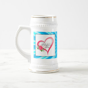 Happy Valentine's Day-53816 Bierglas